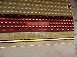 Flora Metro Station Metro Station Prague Photo Wall