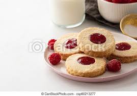 Linzer kekse linzer cookies the daring gourmet. Christmas Cookies Linzer Cookies With Raspberry Jam On White Table Background Traditional Austrian Biscuits Filled Top Canstock