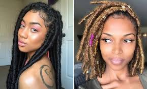 Keep the top part of your locks black and go for soft gray hues on the bottom. 23 Ways To Wear Crochet Dreads This Season Stayglam