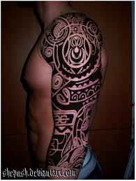 Tattoo sleeves are being cashed in by several garment companies, which have launched products that look similar to tattooed sleeves in appearance, though they are just designs featured on mesh fabric. 3 4 Tribal Sleeve By Shepush On Deviantart