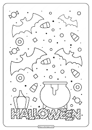 The spruce / kelly miller halloween coloring pages can be fun for younger kids, older kids, and even adults. Free Printable Halloween Coloring Pages