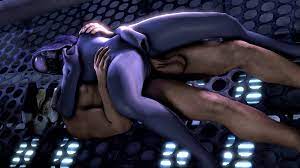 1boy 1boy1girl 1girls 2015 3d alien alienhuman alien girl anal  anal sex animated areola balls big breasts breasts erect nipples erection  female human interspecies male malefemale mammal mass effect