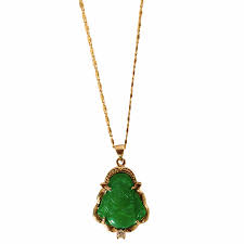 This necklace is named anonyam, meaning glory in the akan language. Green Buddha Necklace Seven Over Seven