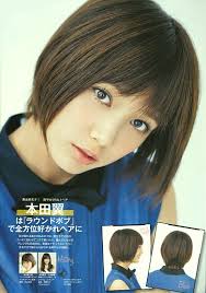 model tsubasa honda japanese girls fashion magazine non no girlish cute hair style ヘアメイク ショートカット 可愛い 女優