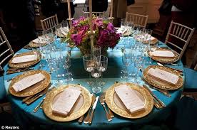 The 4 chairs have vinyl padded seats and molded backs for additional comfort. Eva And Michelle Step Out In Matching Off The Shoulder Outfits As The Obamas Hold Lavish State Dinner Teal Wedding Wedding Decorations On A Budget Gold Wedding Decorations