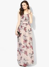 Buy Miaminx Beige Printed Maxi Dress For Women Online India Best Prices Reviews Mi863wa82fnlindfas Party Wear Dresses Maxi Dress Womens Dresses