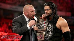 The reigns/lesnar feud has been lingering in the background since 2015 (which, as of this. Coo Triple H Asks Roman Reigns To Sell Out Raw November 9 2015 Youtube