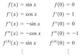 Jadi jawab f ( x) = sin x • deret taylornya: Deret Taylor Dan Deret Maclaurin
