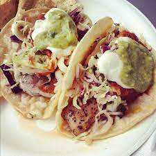 You'll find three types of fish tacos here: Fresh Caught Marlin Tacos Marlin Recipes Tacos Mexican Food Recipes