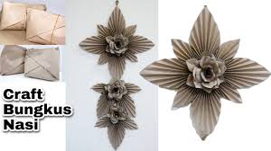 Check spelling or type a new query. Kerajinan Dari Kertas Bungkus Nasi 4 Diy Wall Hanging Paper Craft Youtube