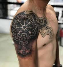 He's a mighty god and is depicted as a bearded. 62 Viking Tattoos For Men To Get Inspired From Artistic Haven