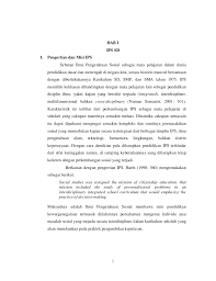 Mengajar Ips Di Sd