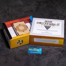 There are 418 impossible puzzle box for sale on etsy, and they cost $46.88 on average. The Impossible Puzzle Box Man Crates
