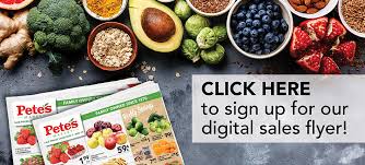 Don't miss out on great savings today! Pete S Market