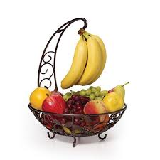 C $24.49 to c $147.85. Pfaltzgraff Fruit Basket With Banana Hanger Fruteira De Ferro Artesanato Para Cozinha Decoracao De Ferro