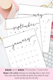 Printable Calendar 2021 2022 Calendar For Frame Planner Calendar Planner Insert Calendar Refills Minimalist Calendar Pdf Monthly Calendar In 2020 Calendar Refills Minimalist Calendar Monthly Calendar Printable