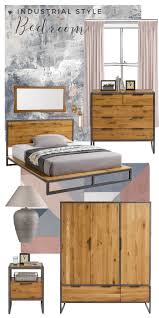 We spend a third of our lives sleeping, so why not snooze in style? How To Style Industrial Inspired Furniture With Moodboards
