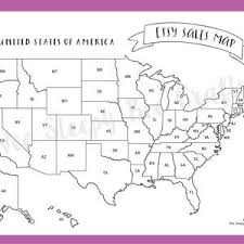 Free printable united states us maps. Etsy Sales Map Of The World Colouring Page Digital Download Etsy