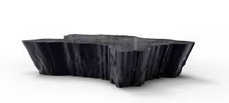 Using the bent lamination technique, judd coaxes a birch wood core into an elegant arc, then finishes it with a veneer of either pommele sapele or white ash. Boca Do Lobo Luxury Coffee Table Living Room Coffee Table Black Coffee Tables