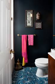 So today, i'm going to review several primers and paints that would be able to cover them. Look We Absolutely Love Dark Colors For The Bathroom Apartment Therapy