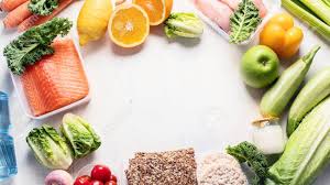 Ensure that you get all that you need from a vegan diet with our expert guide, covering the key nutrients you should include, portion sizes and recipe ideas, from breakfast through to dinner. Healthy Eating Plan Diet And Meal Planning Top View Flat Lay With Copy Space Stock Photo Picture And Royalty Free Image Image 113033543