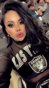 Raiderette Beauty! 🖤🏴‍☠️ #raiders #raiderette #raidernationforlife #fyp  #tiktok