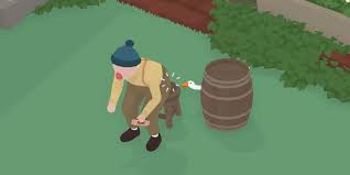 Hi guys, today i will be showing you how to steal a pint glass and drop it in the canal in the untitled goose game.untitled goose game was played on xbox one. Untitled Goose Game Problems At The Pub Walkthrough