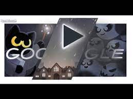 Halloween 2016 — magic cat academy. Halloween 2016 Google Doodle Games How To Play Youtube