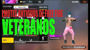 In free fire they serve as options to make the game more interesting, exciting and real. Emotes Veteranos 2020 Youtube
