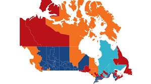 New liberal leader and incumbent pm pierre trudeau transforms a minority into a majority government, in part due to his. How Canada S Electoral Map Changed After The Vote Ctv News