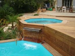 le piscine hors sol en bois 50 modeles archzine fr piscine hors sol piscine hors sol bois amenagement piscine