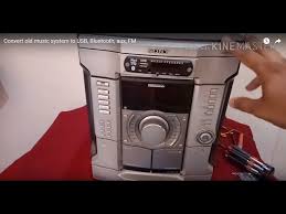 اول هاتف من انفنكس بمعالج مميز في فئته السعرية وهو هاتف infinix note 7. Convert Old Music System To Usb Bluetooth Aux Fm Youtube