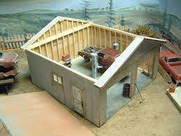 Scale Model Garage Scale Models Model Cars Building Model Trains