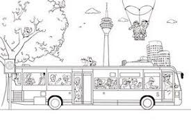 Ausmalbilder Bus Und Bahn Ausmalen Ausmalbilder Spiel Und Spass