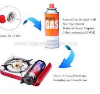 Wholesale Empty 65×158mm Butane Gas Can and Valve, Aerosol ...