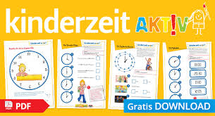 Falls dir das format din a4 zu groß ist, wähle beim druck die funktion 2. Mit Conni Die Uhrzeit Lernen Die Fachseite Fur Erzieher Innen