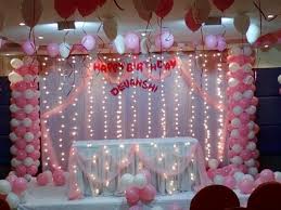 Simple Birthday Decoration Ideas At Home For Husband Pin By Robin Bosma On Dam Minh Tam Jugendeweihe Baby Birthday Party Decorations Birthday Decorations Simple Birthday Decorations