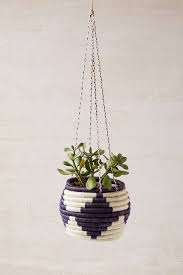 Indego Africa Woven Hanging Planter Hanging Planters Planters Custom Planters