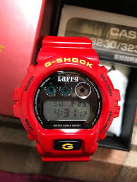 Another upcoming exciting one piece device! Casio G Shock One Piece Collaboration Limited Edition Monkey D Luffy Dw 6900fs Casio Used Watches Casio G Shock Shopping Sale