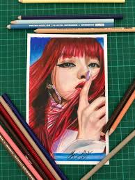 Lisa Rockstar A4 #watercolour #lisa