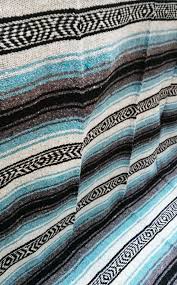 #bedding #light blue blanket #bedroom #small apartment #home. Light Blue Mexican Blanket Mexican Blanket Blanket Beach Blanket