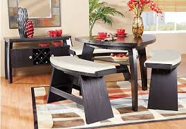 Shop For A Noah Vanilla 4 Pc Counter Height Dining Room At Rooms To Go Find Dining Room S Rooms To Go Furniture Affordable Dining Room Sets Dining Room Sets