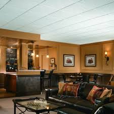 Armstrong Ceilings Brighton 2 Ft X 2 Ft Drop Ceiling Panel 64 Sq Ft Case 266b The Home Depot Ceiling Panels Drop Ceiling Panels Home