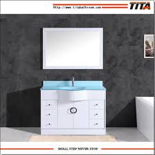 Buy bathroom vanities, bathroom vanity cabinets and bathroom furniture online with low price, free shipping on all antique, traditional, contemporary bathroom vanities orders at listvanities.com take an additional 10 and 15 on already discounted prices. China Tempered Glass Vanity Top Single Basin Bathroom Vanity T9229 30w China Bathroom Vanity Bathroom Cabinet