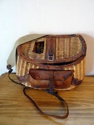 Maybe you would like to learn more about one of these? Vintage Fishing Creel Basket Wicker Leather Bound And Pocket Vintage Fishing Wicker Fishing Basket
