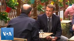 Jun 08, 2021 · 18 of 23 19 of 23 french president emmanuel macron talks to a resident tuesday june 8, 2021 in valence, southeastern france. French President Macron Enjoys Coffee With Prime Minister Castex At Video Voa News