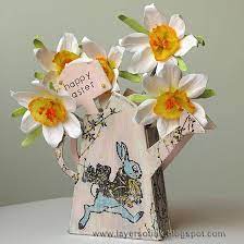 Layers Of Ink Enamel Watering Can Tutorial Card Making Flowers Sizzix Paper Crafts