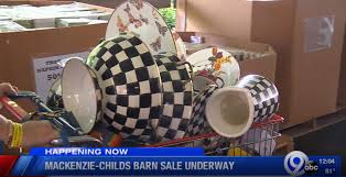 Imaginative, whimsical designs for every room in your home. Mackenzie Childs Annual Barn Sale Underway Wsyr