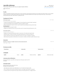 Write an engaging teacher resume using indeed's library of free resume examples and templates. Teacher Resume Example Guide Tips And Tricks Jofibo