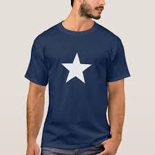 White Star T Shirt Zazzle Com In 2020 Shirts T Shirt Star Tees